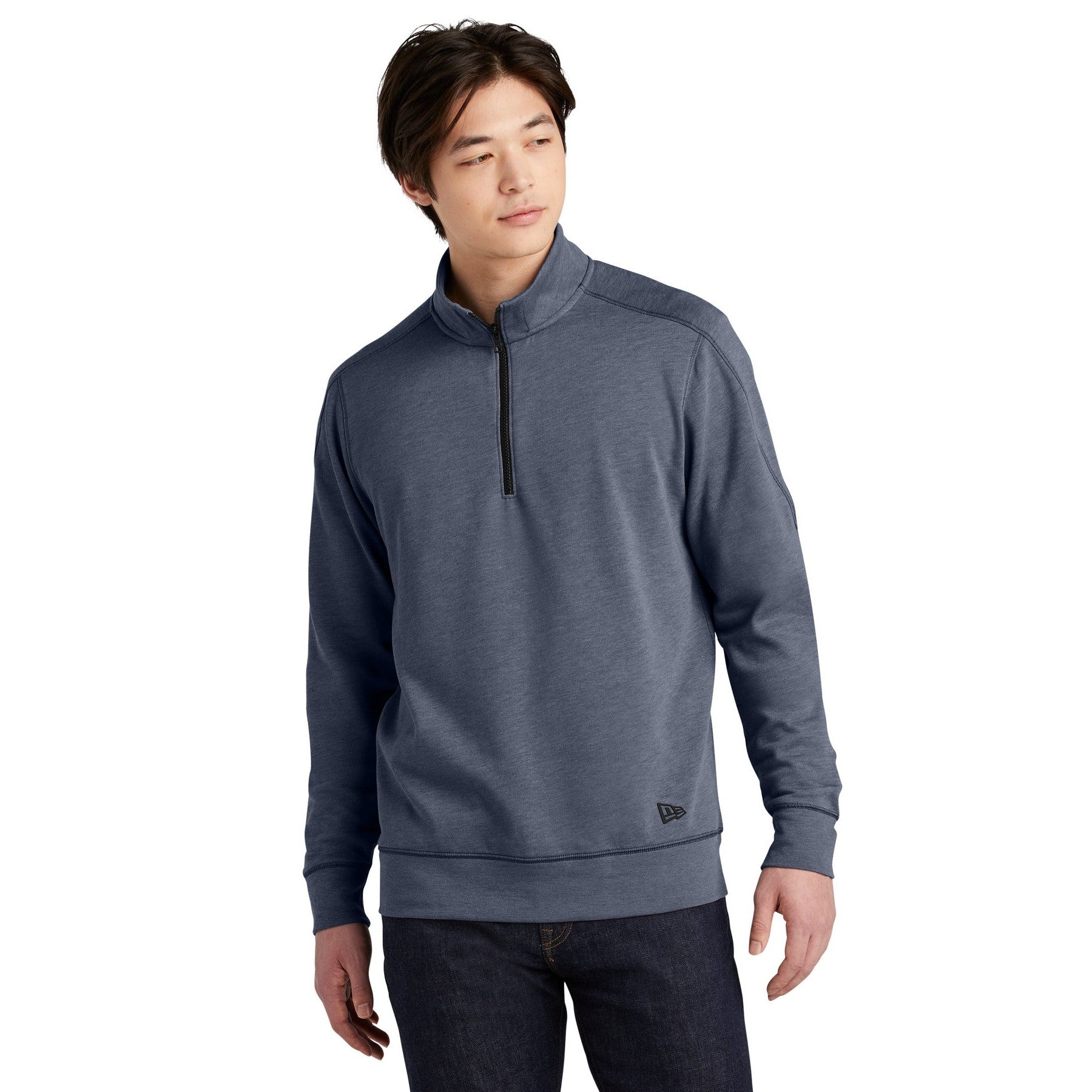 New Era-New Era ® Tri-Blend Fleece 1/4-Zip Pullover. NEA512-MedTech-4